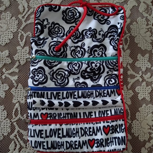 Like New Brighton Jewelry Roll Travel Love Doves - Picture 2 of 4